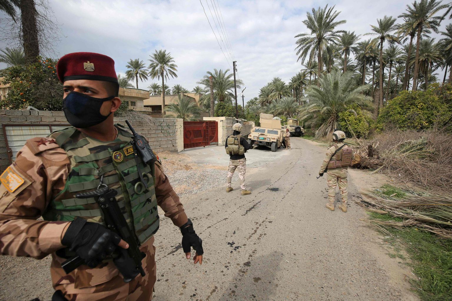 Iraagi vägede haarang  Tarmiyah' regioonis