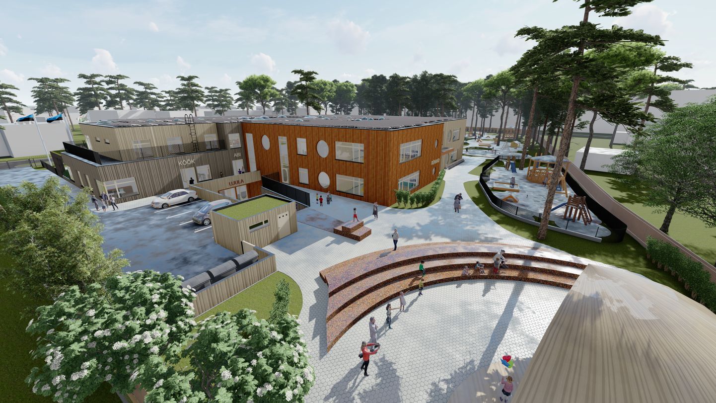 Так будет выглядеть новое здание детского сада.