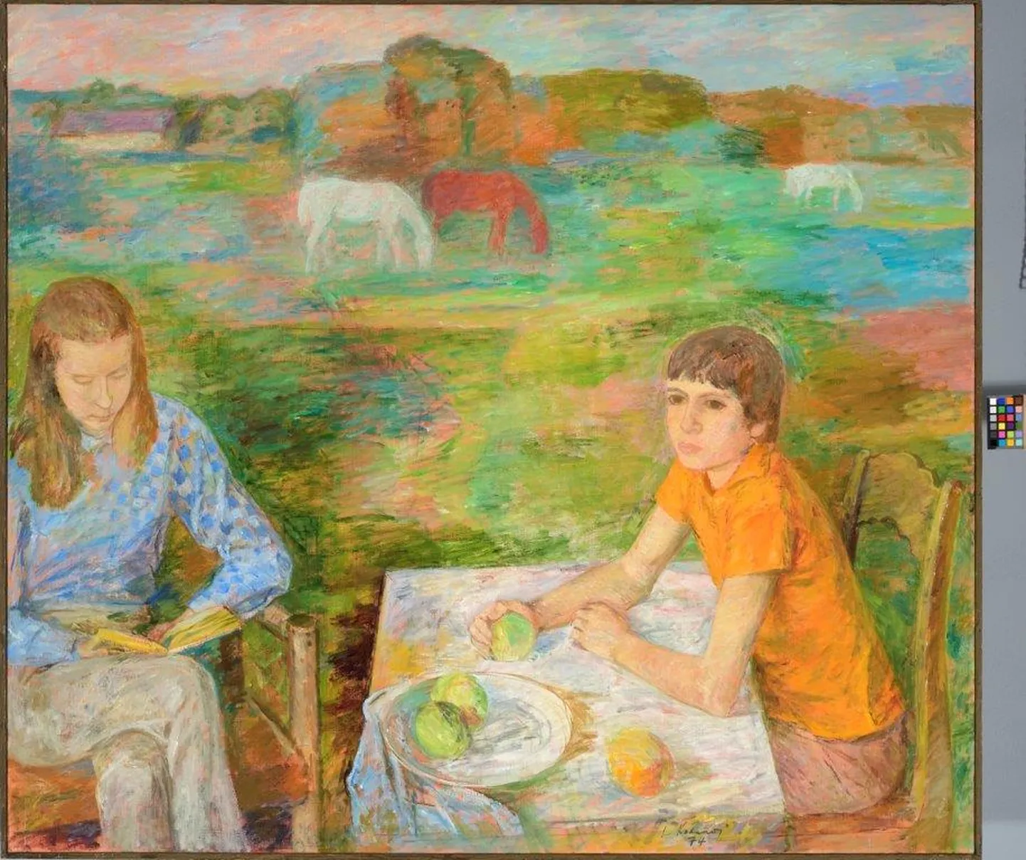Luulik Kokamägi "Rauge õhtu", Eesti Kunstimuuseum
