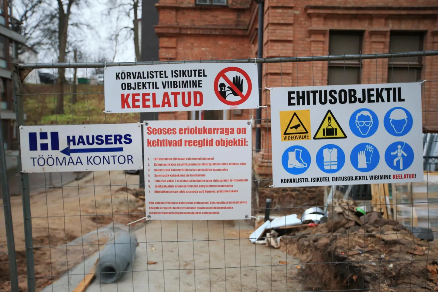 Ehitustööd. Foto on illustratiivne.
