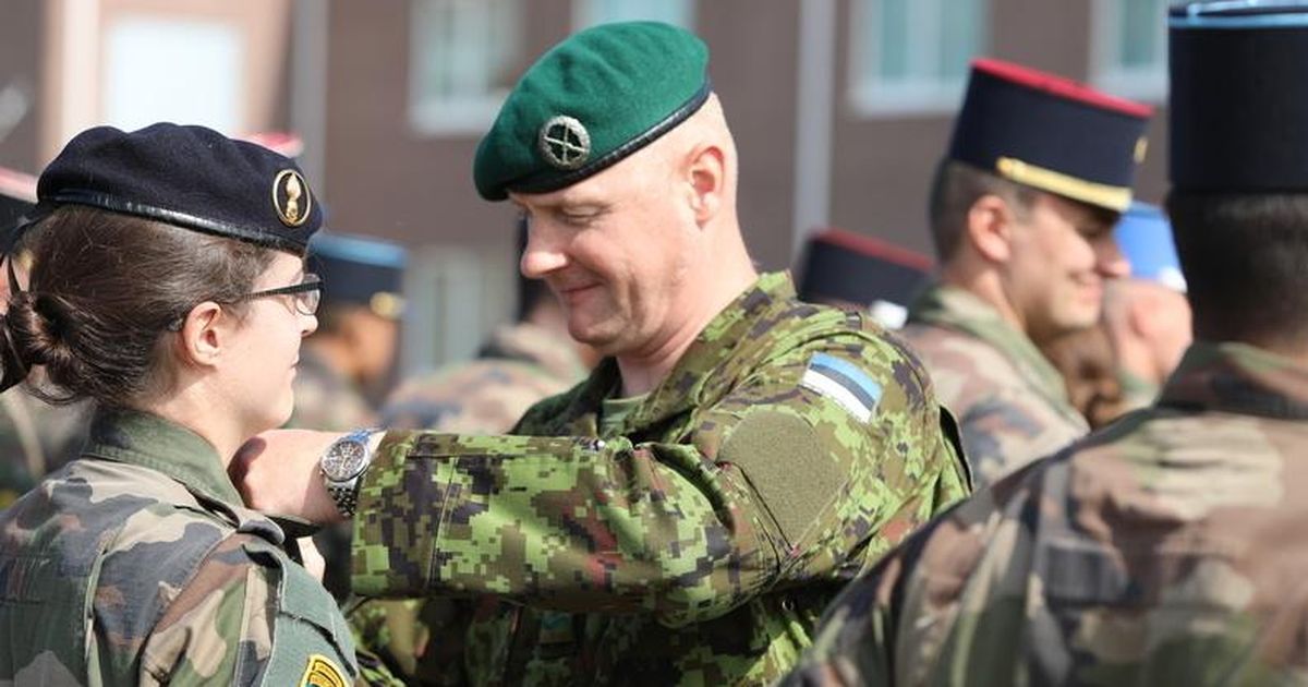 Prantsuse sõdurid said missioonimedalid