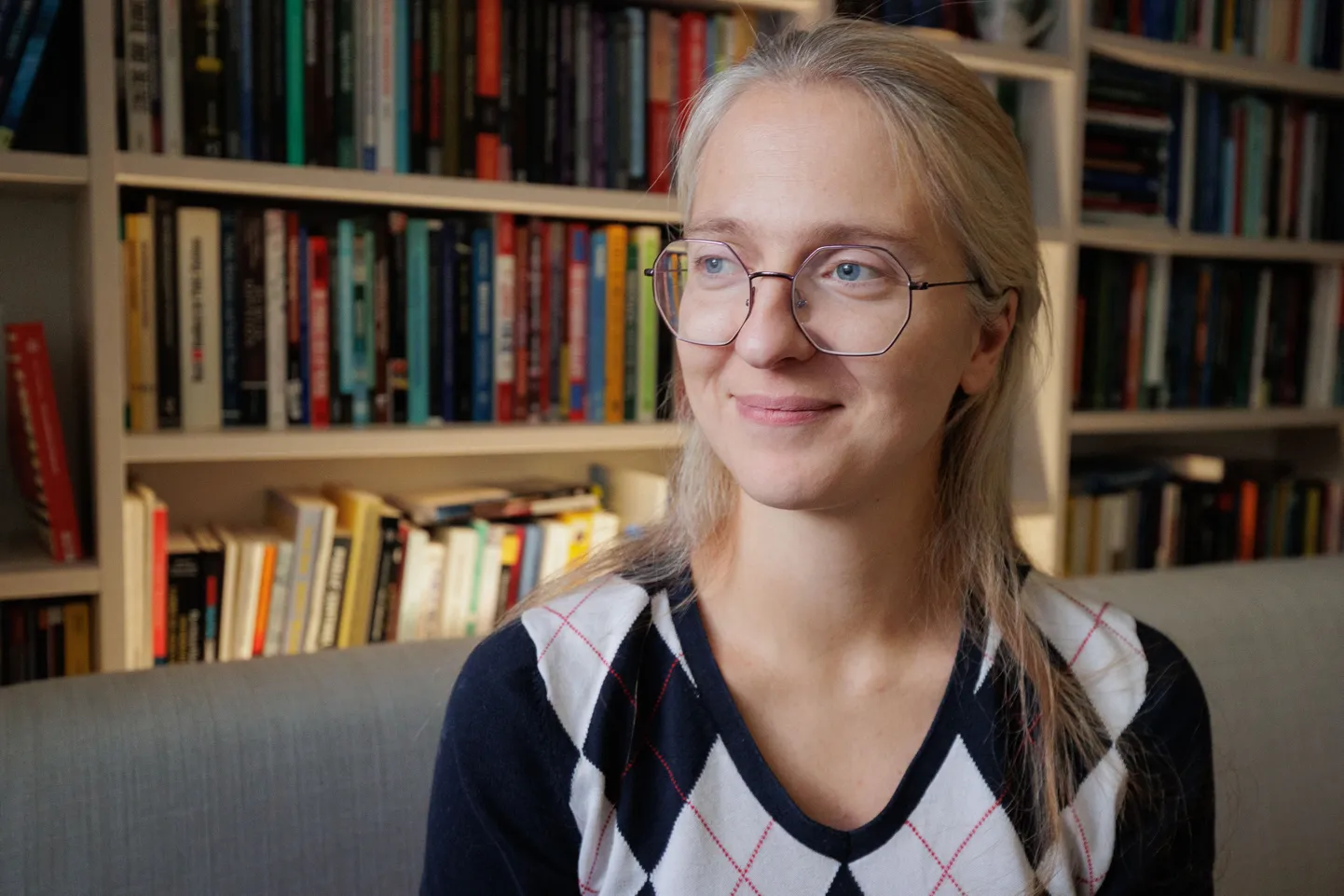 01.03.23, Tallinn Politoloog Mari-Liis Jakobson. Foto Taavi Sepp, Postimees