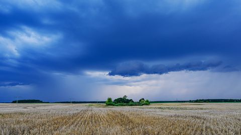 Ceturtdien lietus un negaisa mākoņi vairāk skars Vidzemi