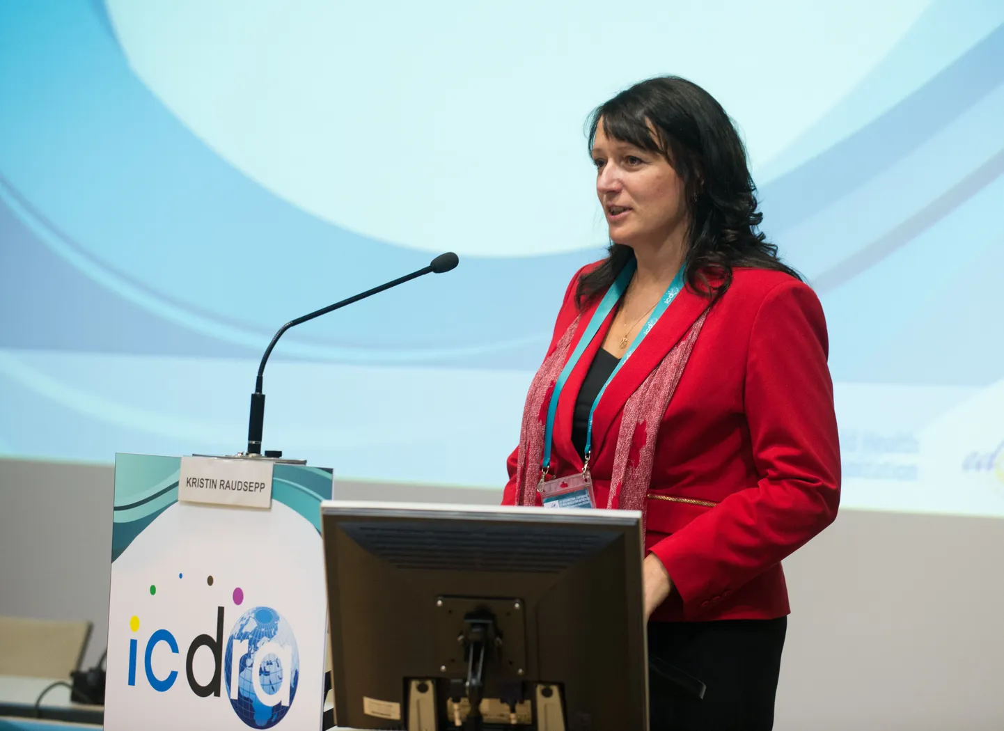 Rahvusvaheline ravimiametite konverents  Ravimiameti peadirektor Kristin Raudsepp rahvusvahelisel ravimiametite konverentsil.
mm/Foto MIHKEL MARIPUU/POSTIMEES