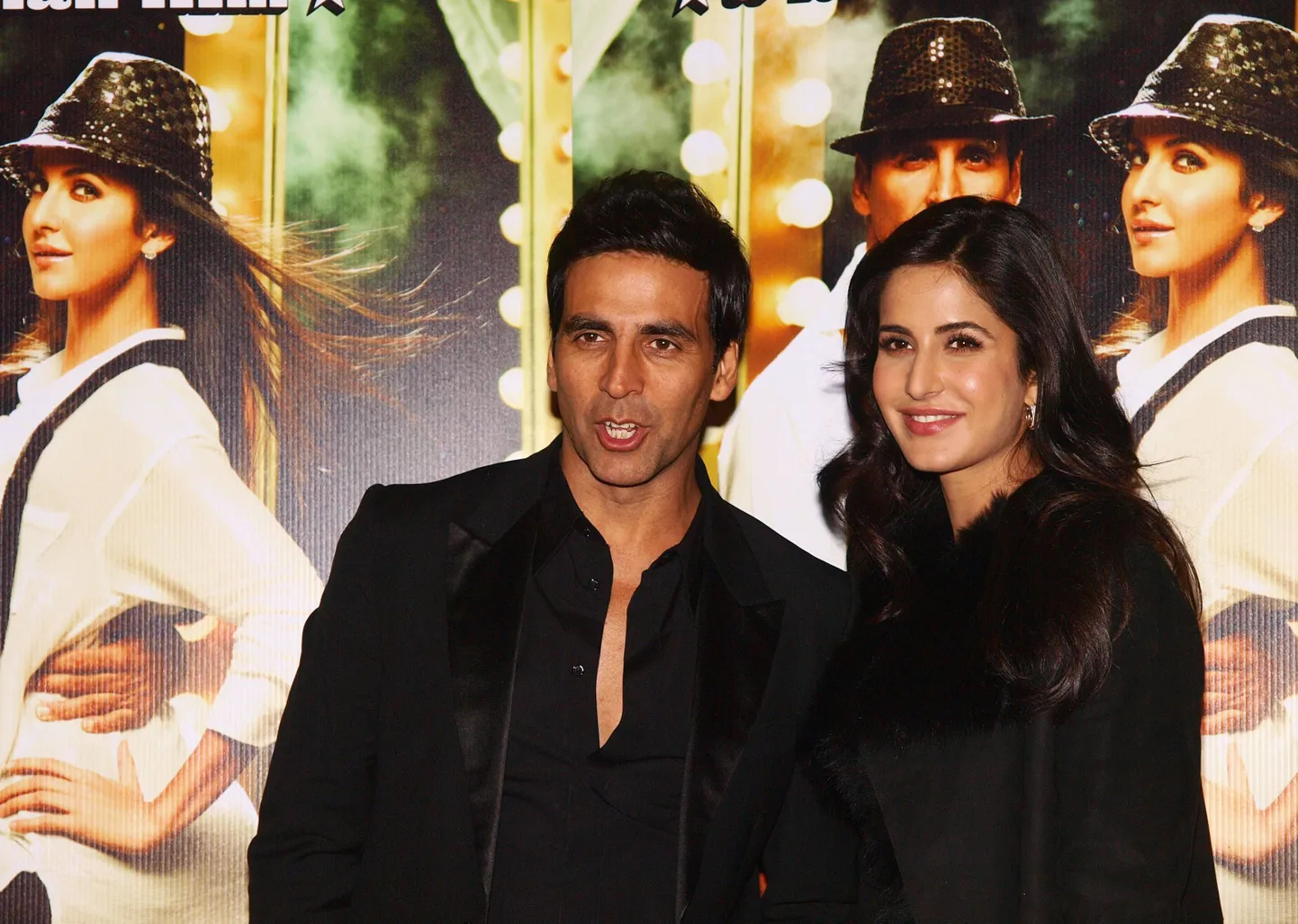Sel pildil on Akshay Kumar ja Katrina Kaif juba Londonis promomas oma uut filmi. Foto tehtud 15. detsembril.