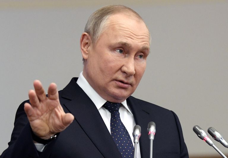 Venemaa president Vladimir Putin 27. aprillil 2022.