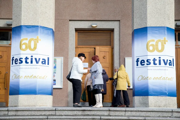 Tallinn, 05. okt 2017. 60+ festival Salme kultuurikeskuses.