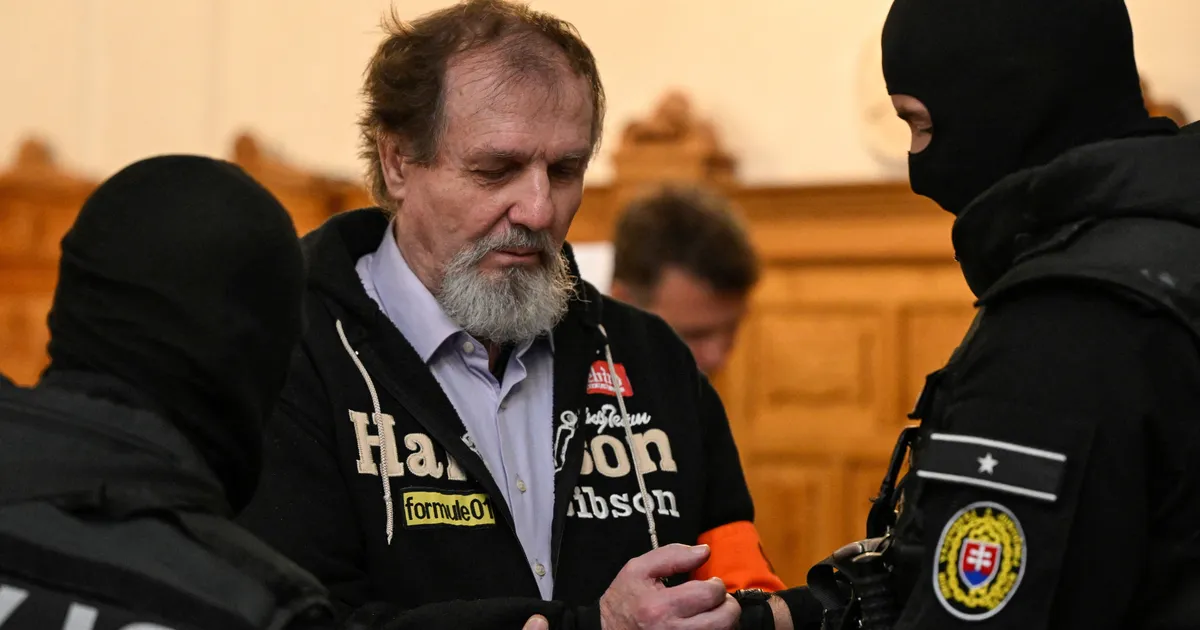 Slovakkia kohus mõistis peaministri tulistajale 21-aastase vangistuse