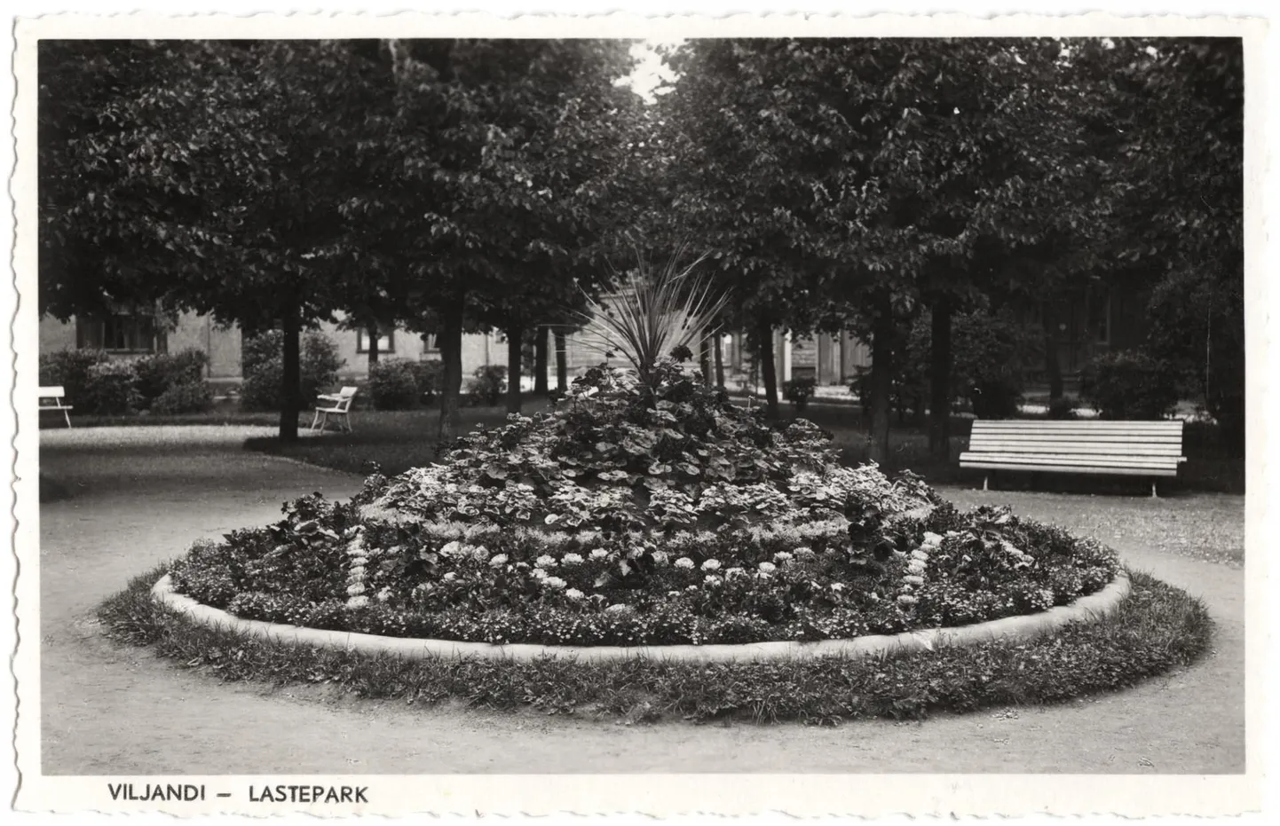 Viljandi Lastepark 1938. aastal.
