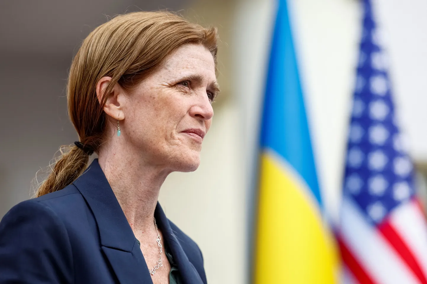 Samantha Power Kiievis.