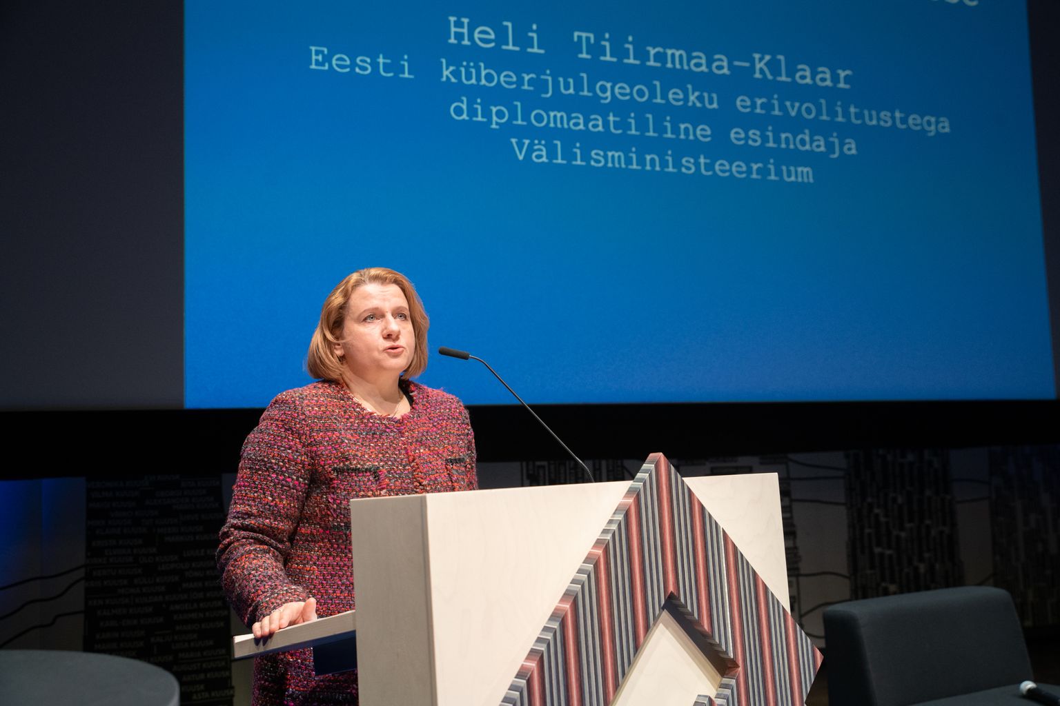 Küberjulgeoleku erivolitustega esindaja Heli Tiirmaa-Klaar.