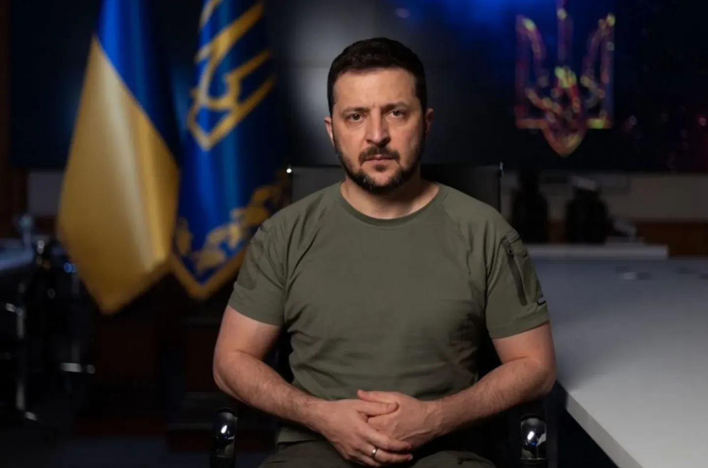 Ukraina president Volodõmõr Zelenskõi.