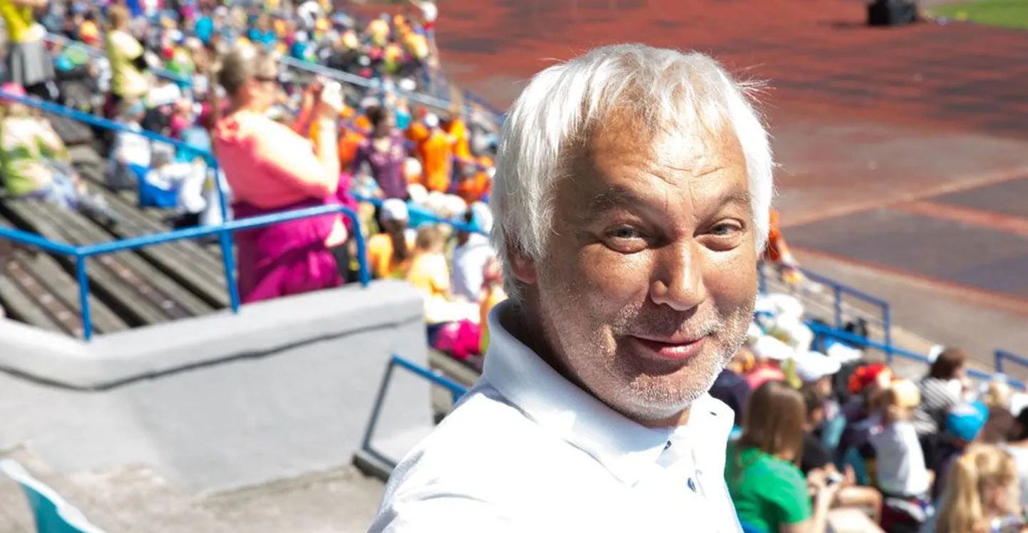 Maido Saar tantsuproovis.