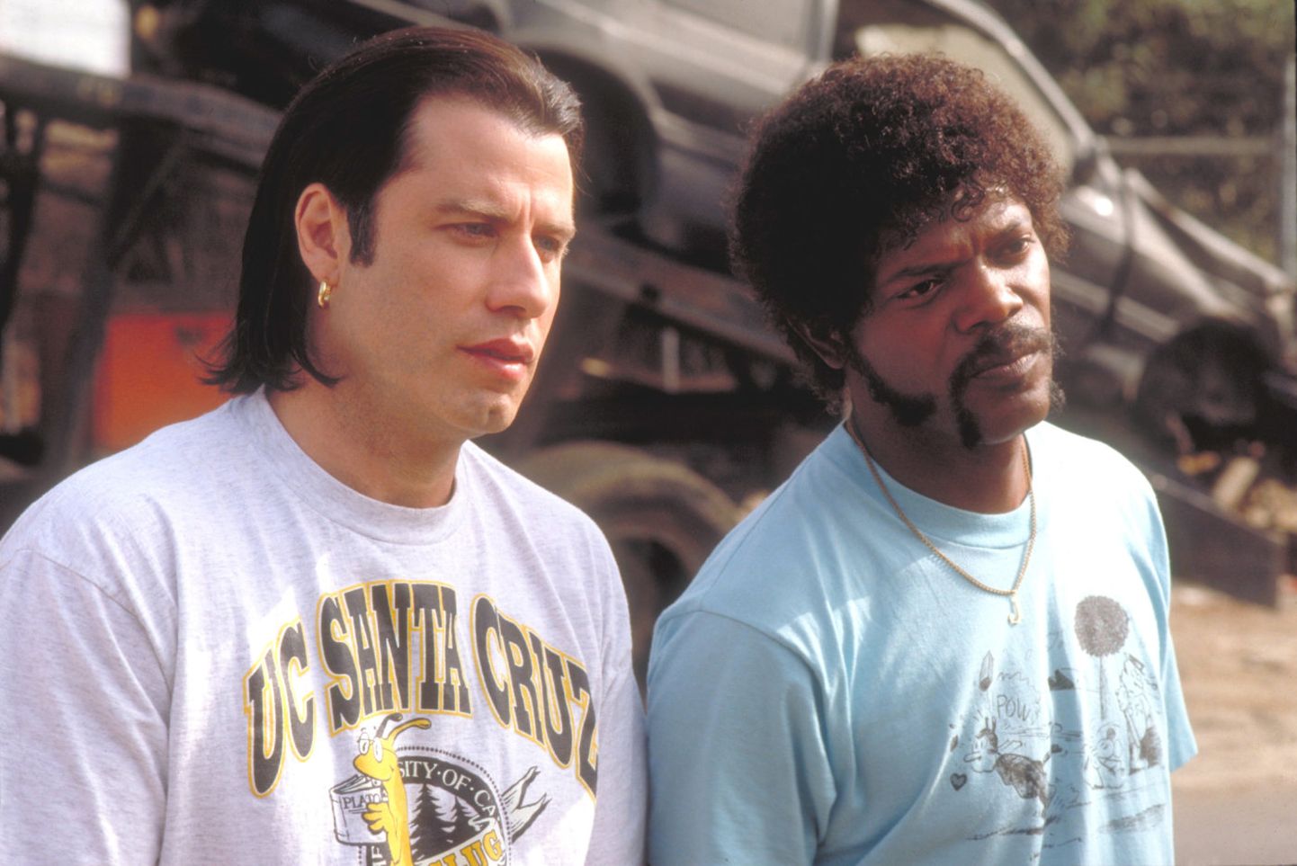 John Travolta ja Samuel L. Jackson filmis «Pulp Fiction» (1994)