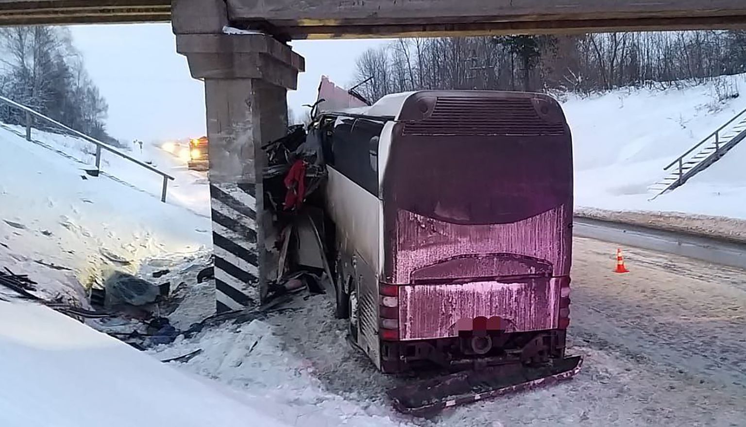 Venemaal Rjazani oblastis hukkus bussiõnnetuses viis, sai viga 21 inimest.