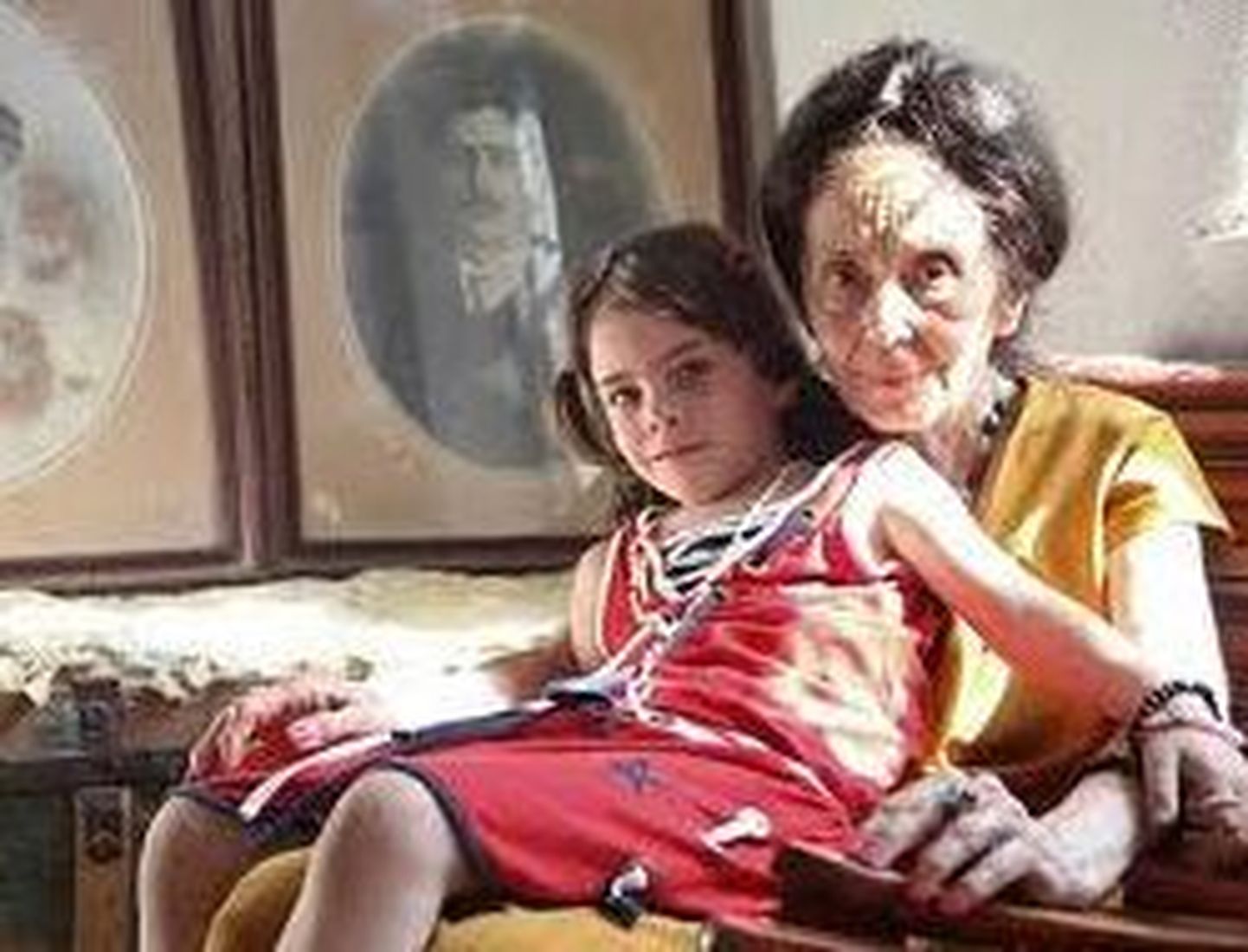 Adriana Iliescu ja ta tütar Eliza