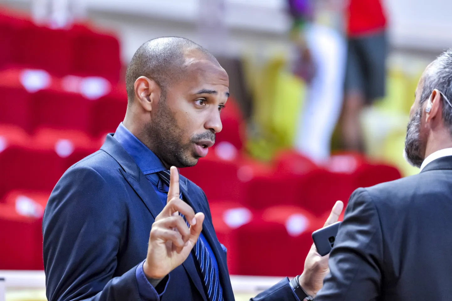Thierry Henry saab proovida peatreeneri ametit.