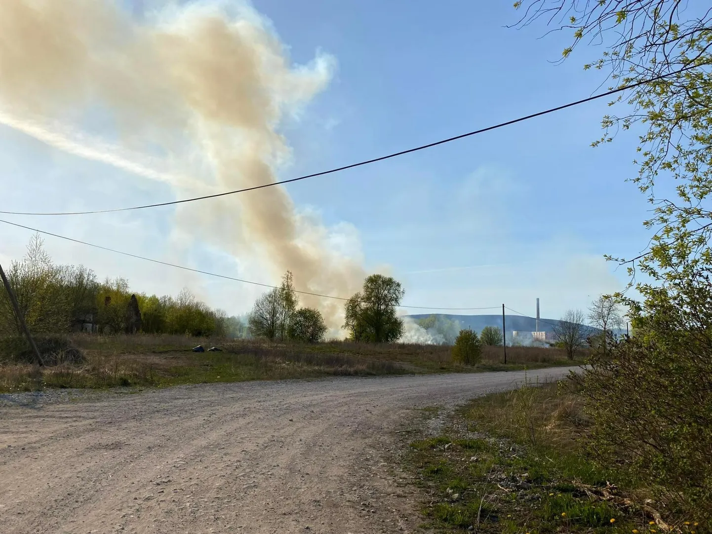 Maastikupõleng Aa külas.