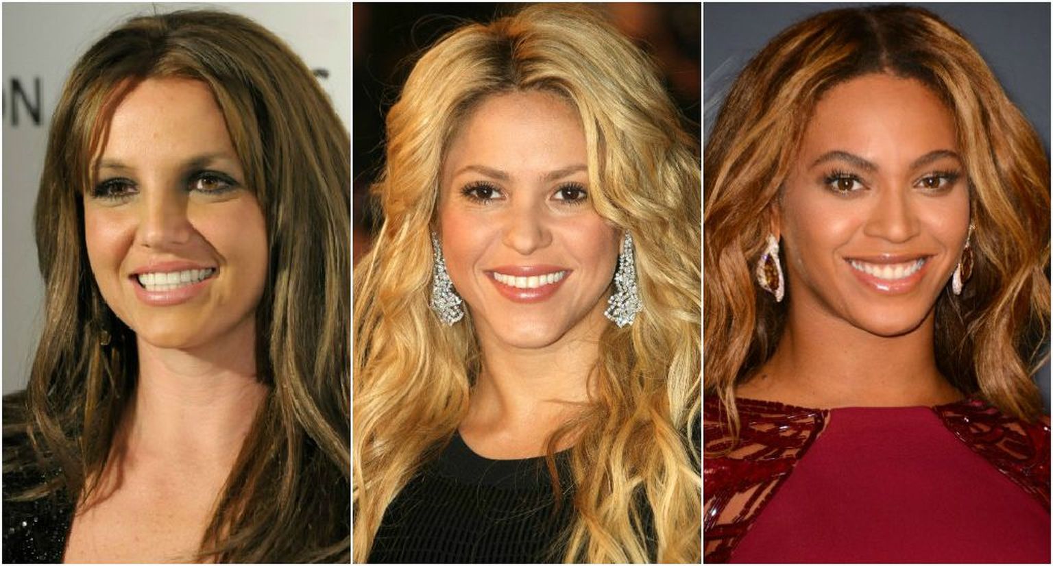 Britney, Shakira, Beyonce