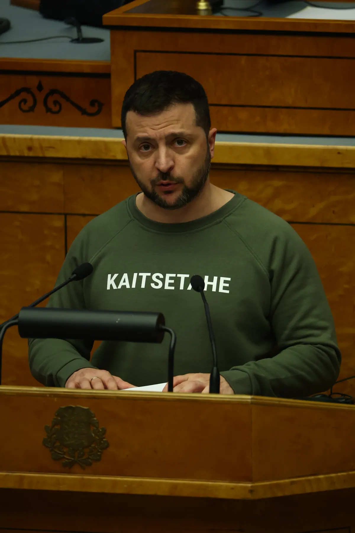 Volodõmõr Zelenskõi Tallinnas.