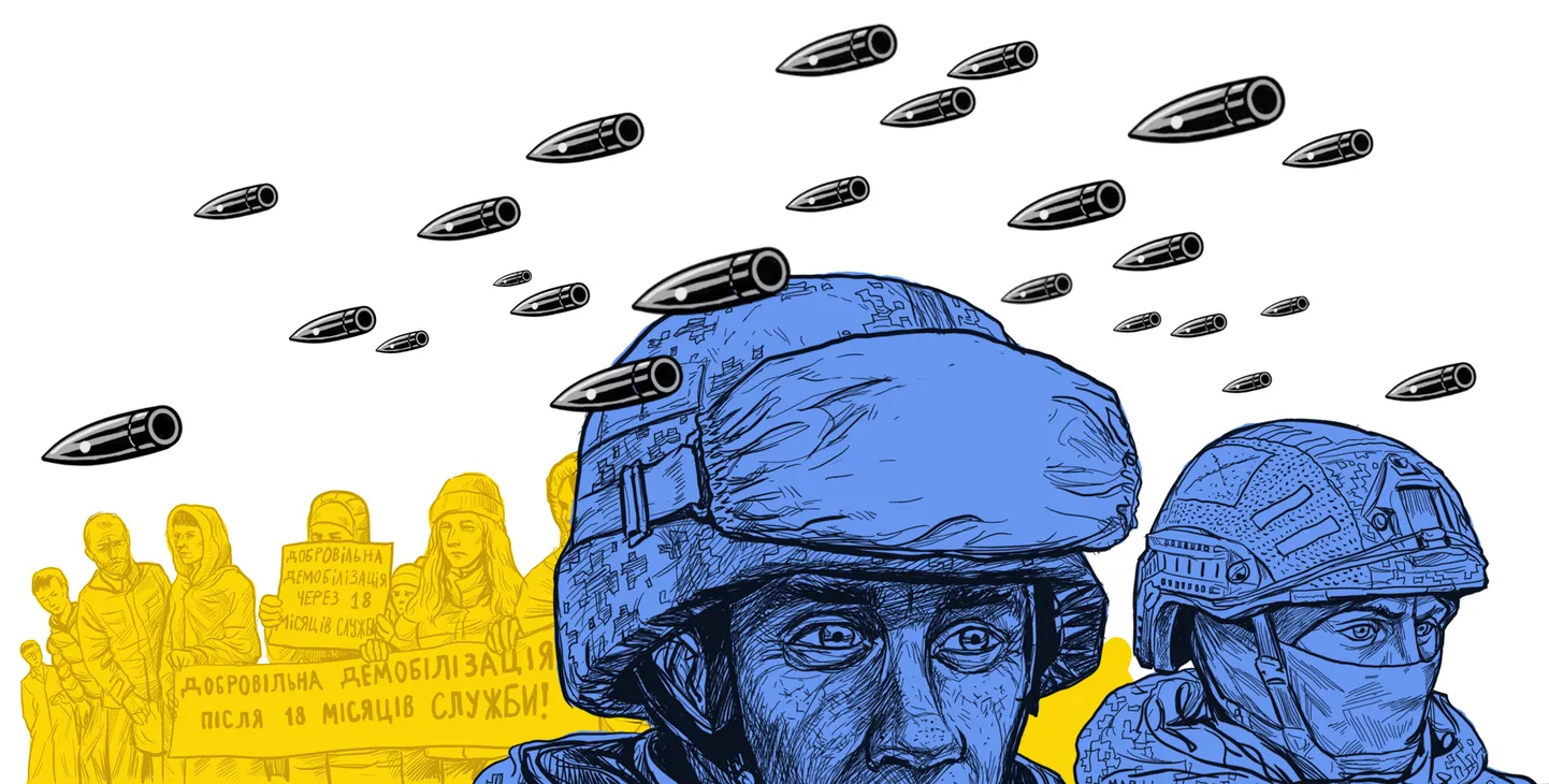 Ukraina mehed võitlevad kangelaslikult vene sissetungijate vastu, nende lähedased ootavad neid pikisilmi koju tagasi. Kuid on ka neid mehi, kes rindele ei kipu.