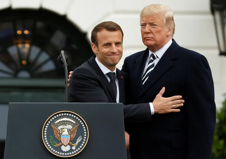 Emmanuel Macron ja Donald Trump