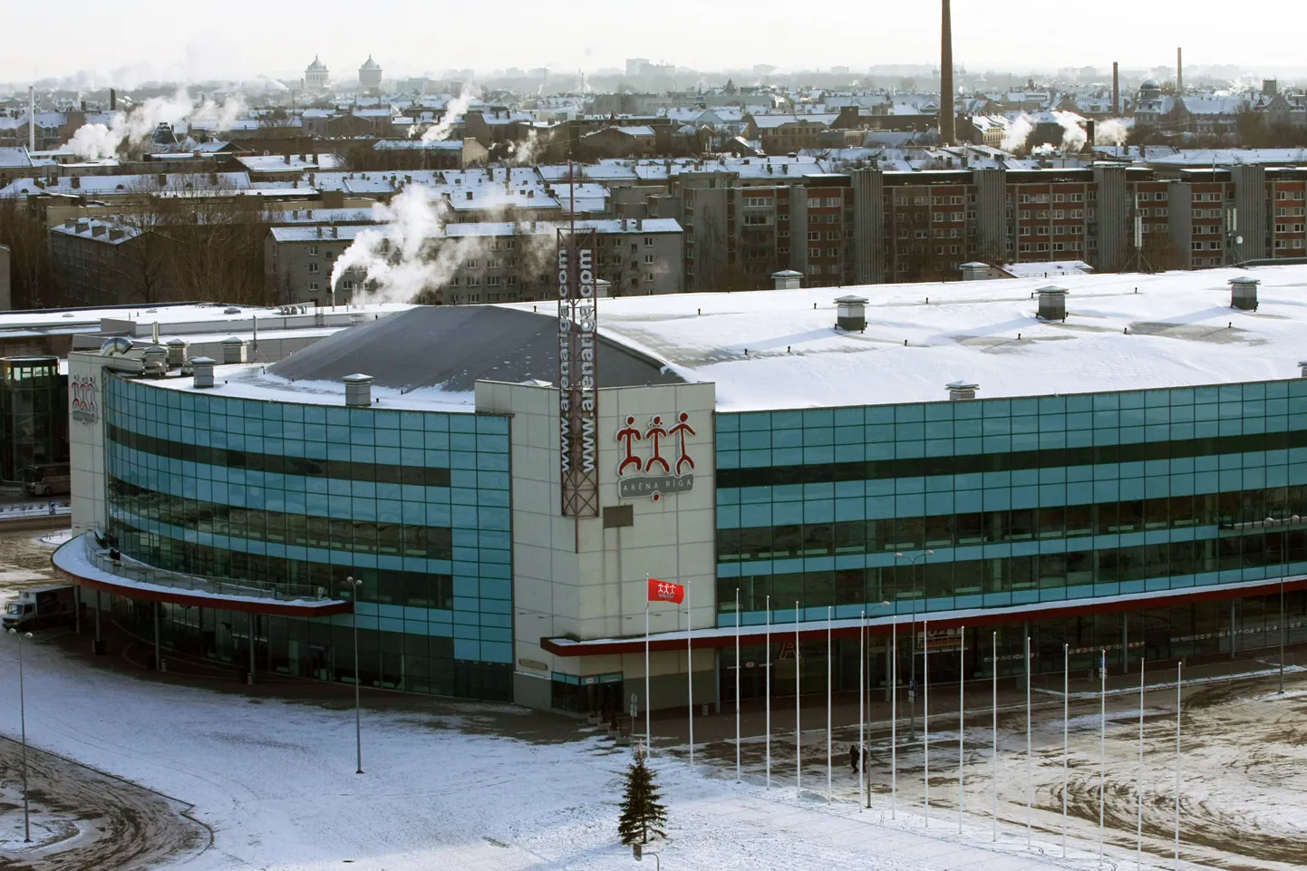 Холл Arēna Rīga