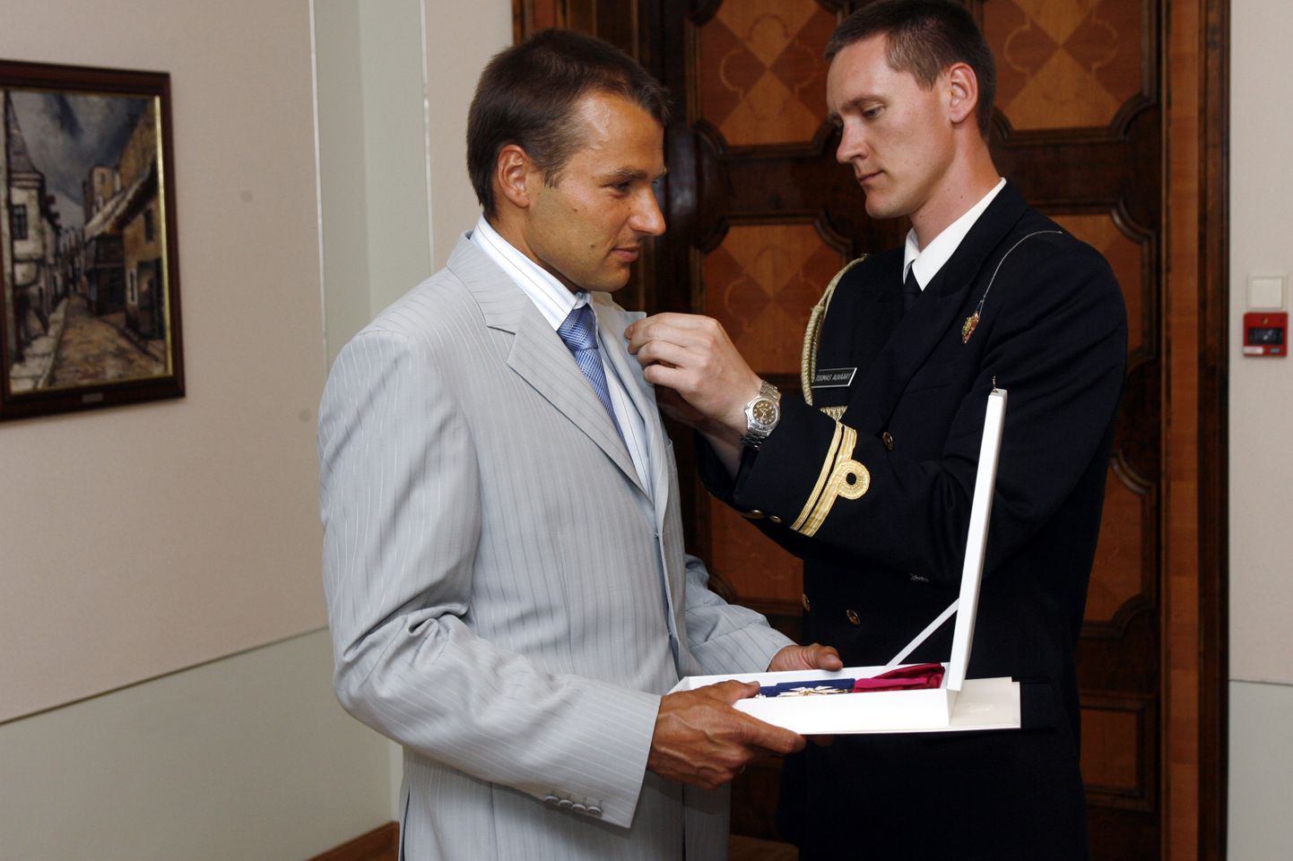 Aasta siis oli 2006, kui Andrus Veerpalu sai Valgetähe I klassi teenetemärgi.