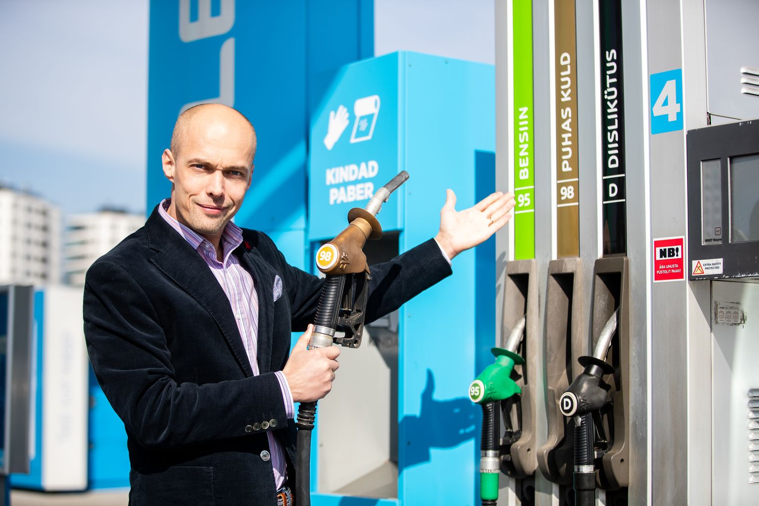 05.04.2019. Tallinn. 
Alexela juhatuse liige Alan Vaht, kellelt tuli sel aastal mitmeid teravaid kommentaare kodumaise kütuseturu suhtes.