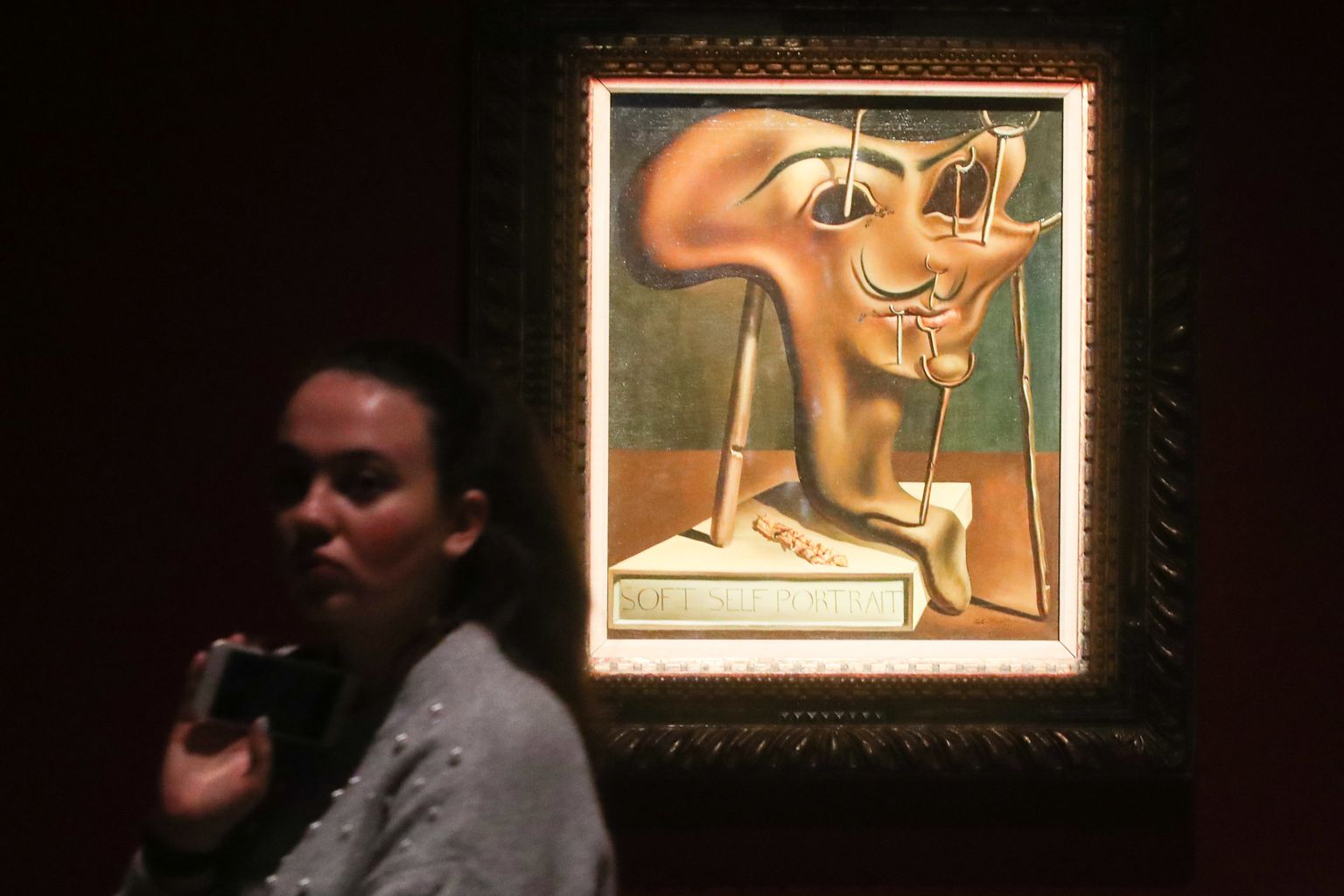 Salvador Dali näitus Moskvas.
