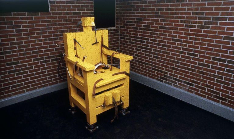 Электрический стул в тюрьме имени Холмана.