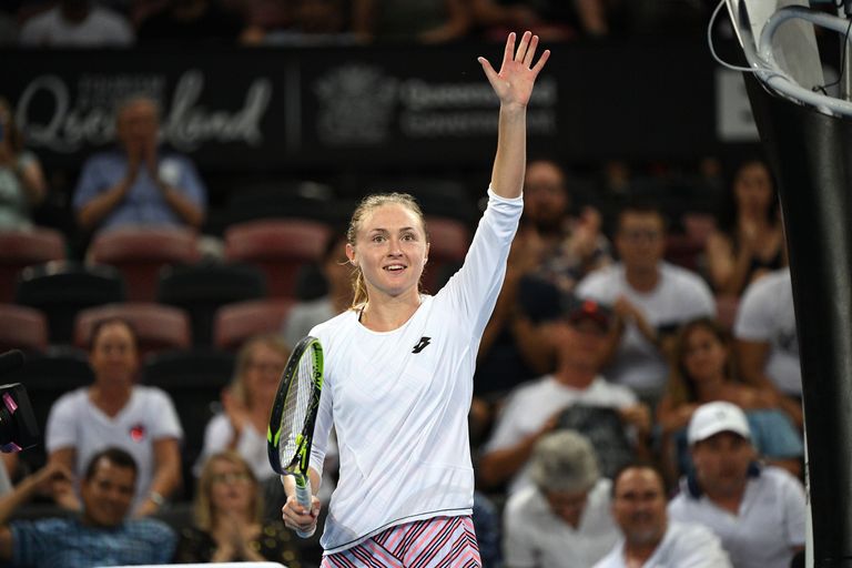 Aliaksandra Sasnovitš saavutas karjääri jooksul esimest korda võidu maailma edetabelis viie parema sekka kuuluva tennisisti üle.