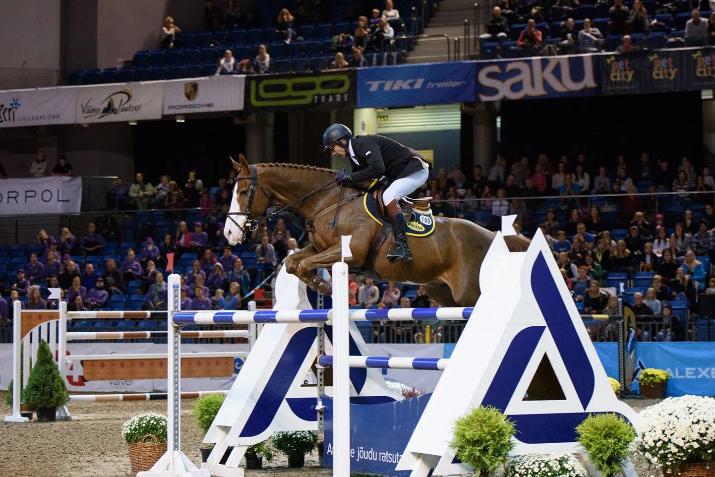 Rein Pill ja A Brok olid 15. Tallinna Horse Show MK-etapil neljandal kohal.