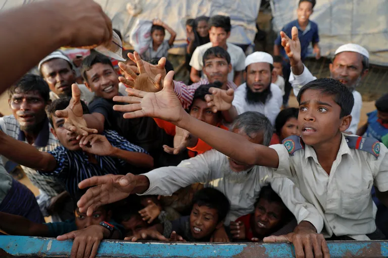 Rohingja põgenikud.