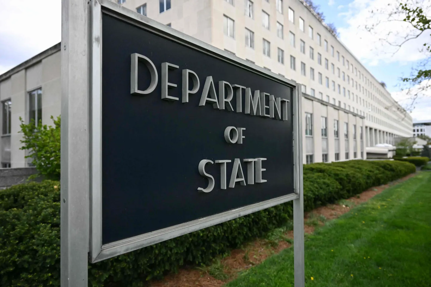 USA välisministeeriumi hoone Washingtonis.