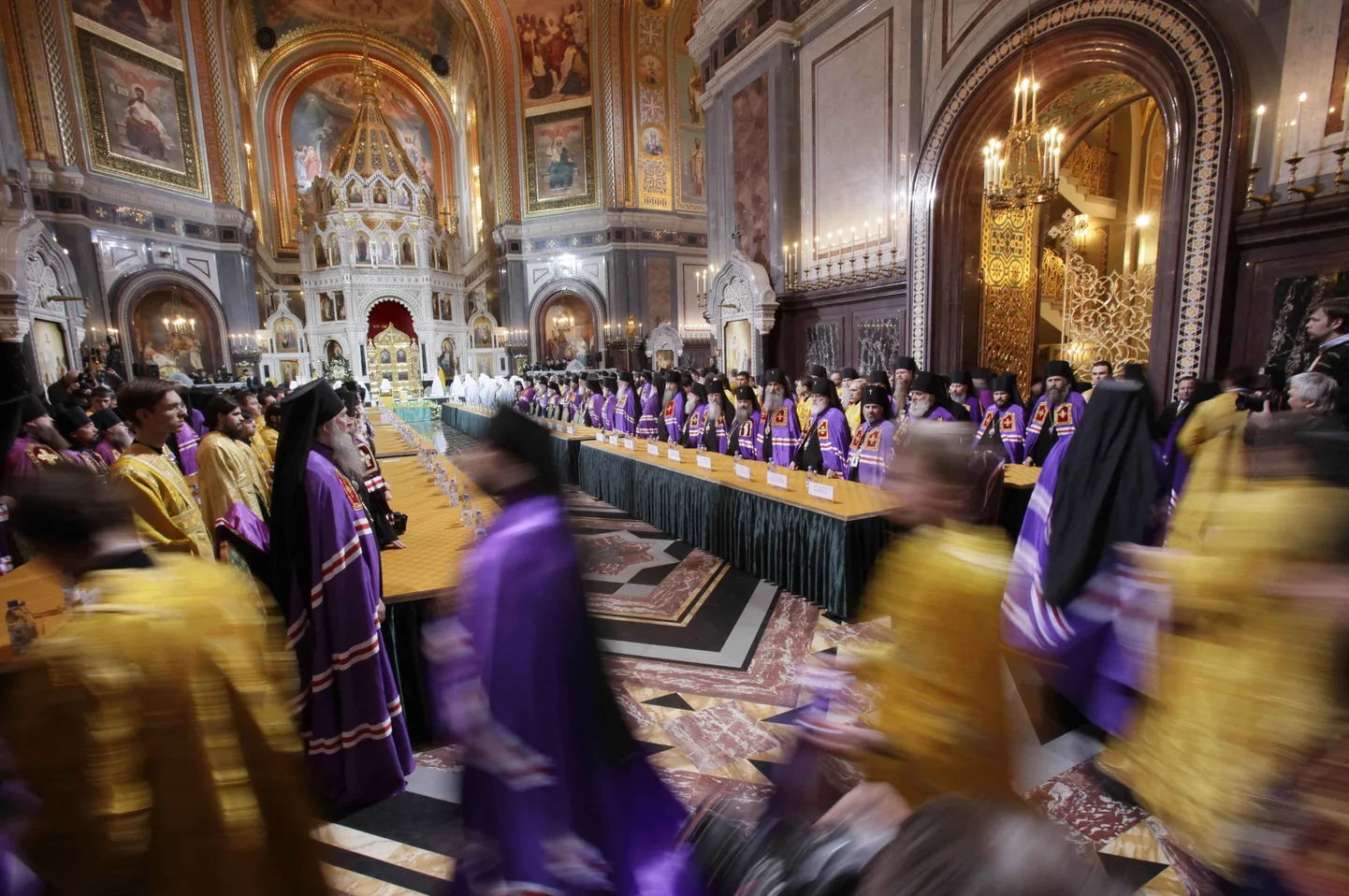 Moskva ja kogu Venemaa uue patriarhi valimised.