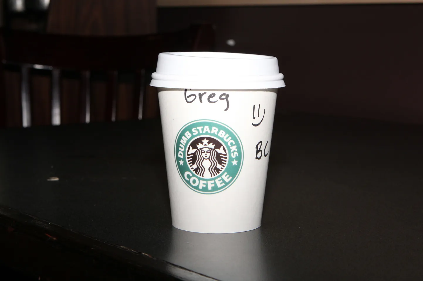 Starbucksi kohvitops.