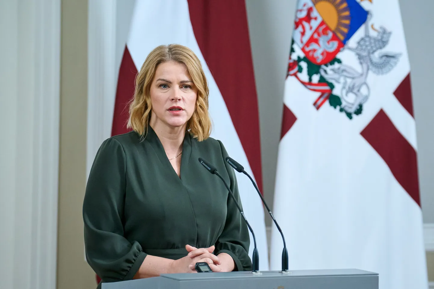 Ministru prezidente Evika Siliņa