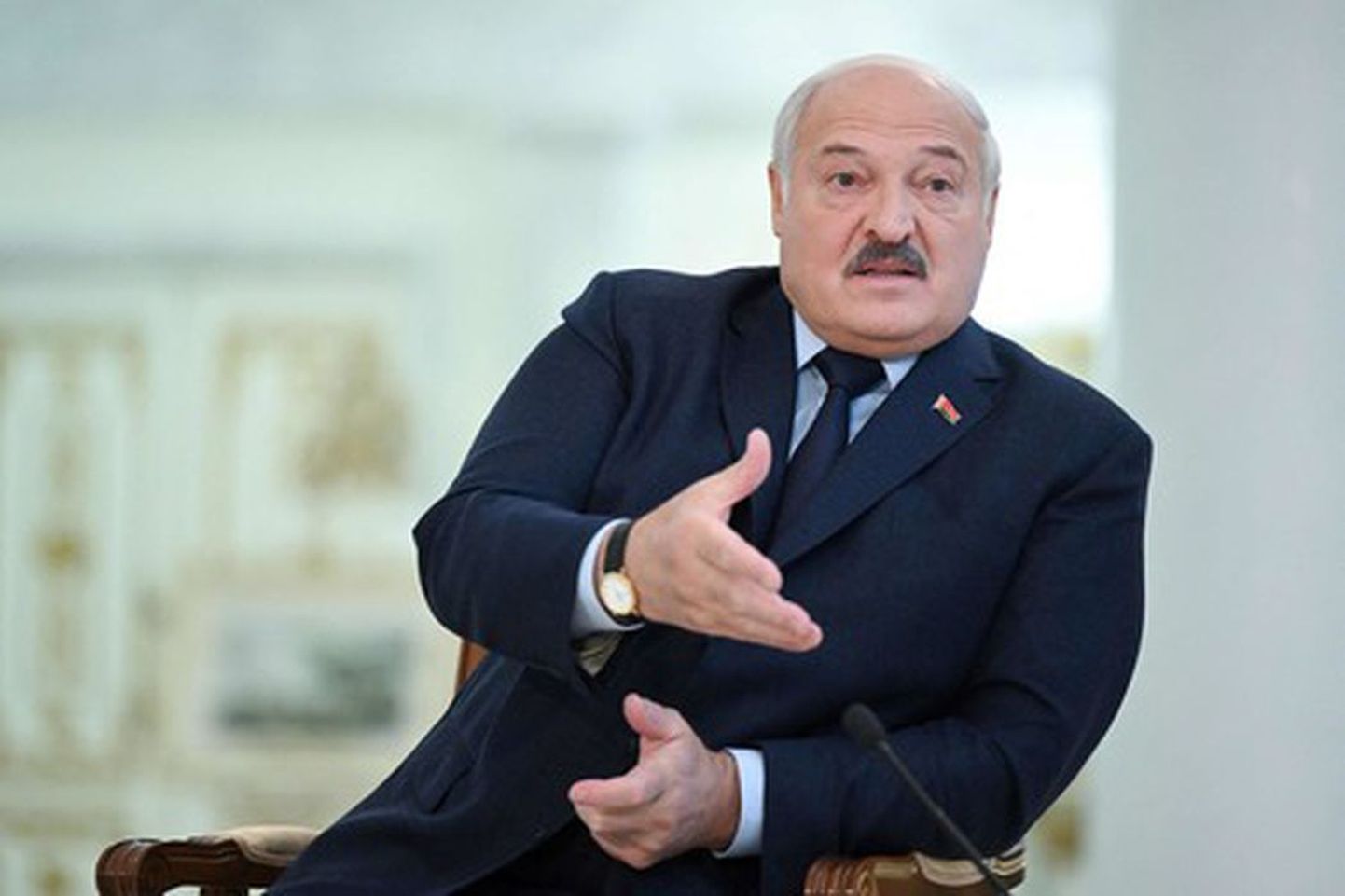 Baltkrievijas prezidents Aleksandrs Lukašenko