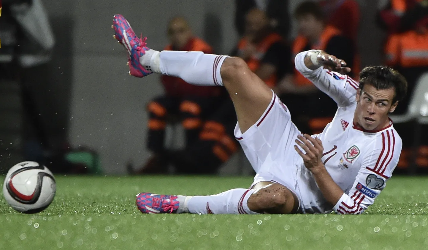 Gareth Bale kohtumises Andorra vastu.