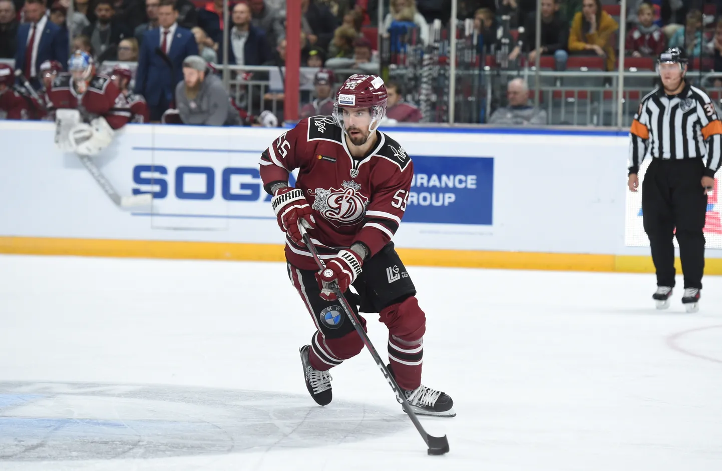 Linus Videll on karjääri jooksul kandnud ka Riia Dinamo särki.