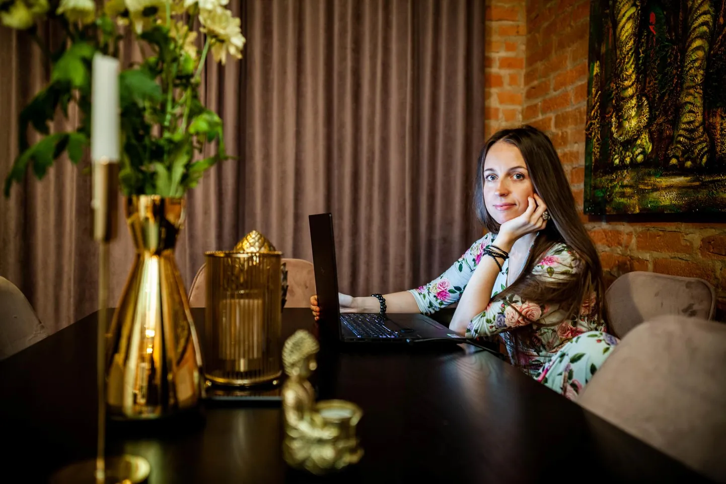 Kirjanik ja joogaõpetaja Pamela Maran.