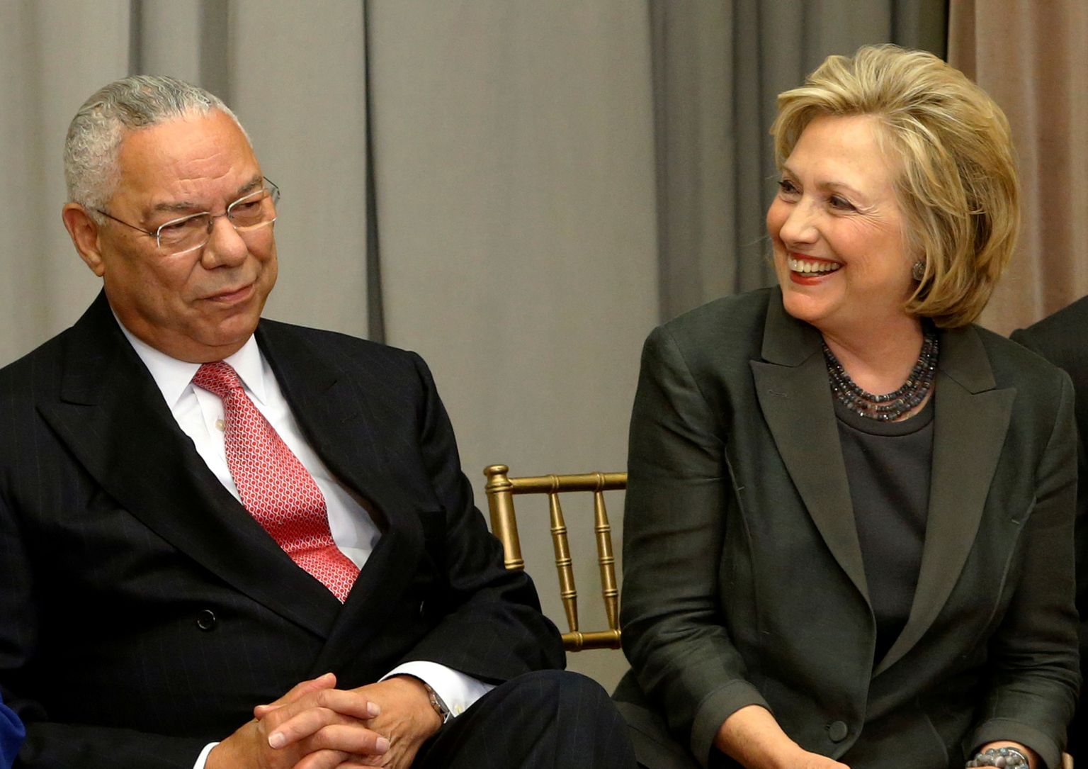 Colin Powell ja Hillary Clinton 2014. aastal.