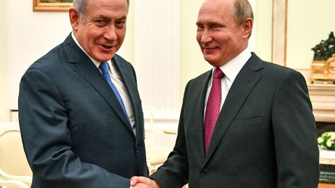 Netanyahu ja Putin kohtusid lennukiintsidendi järel esmakordselt