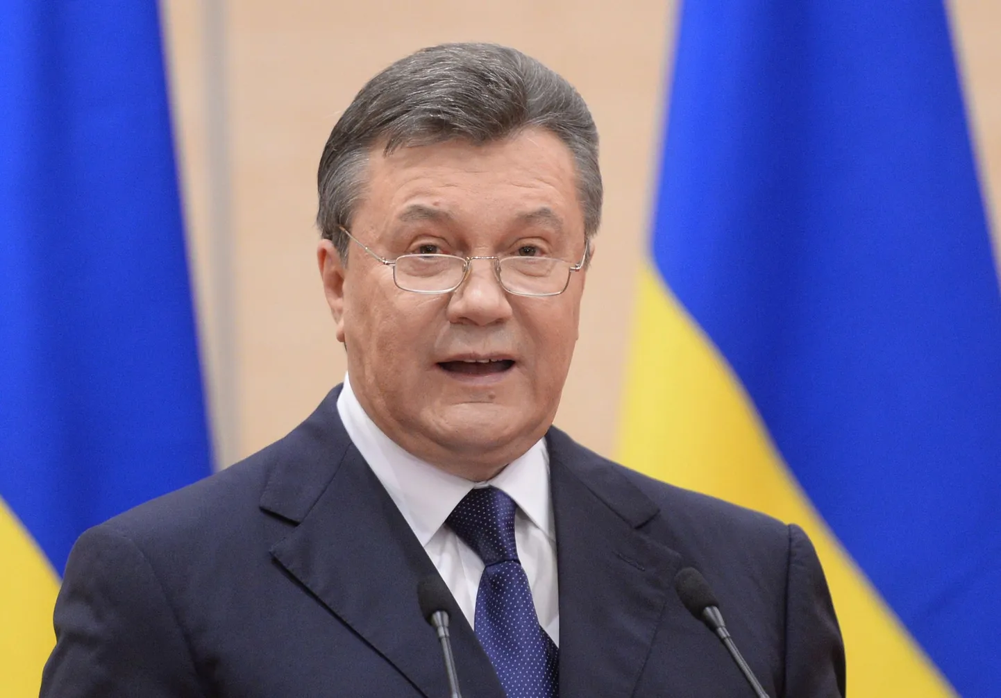 Kukutatud president Viktor Janukovõtš.
