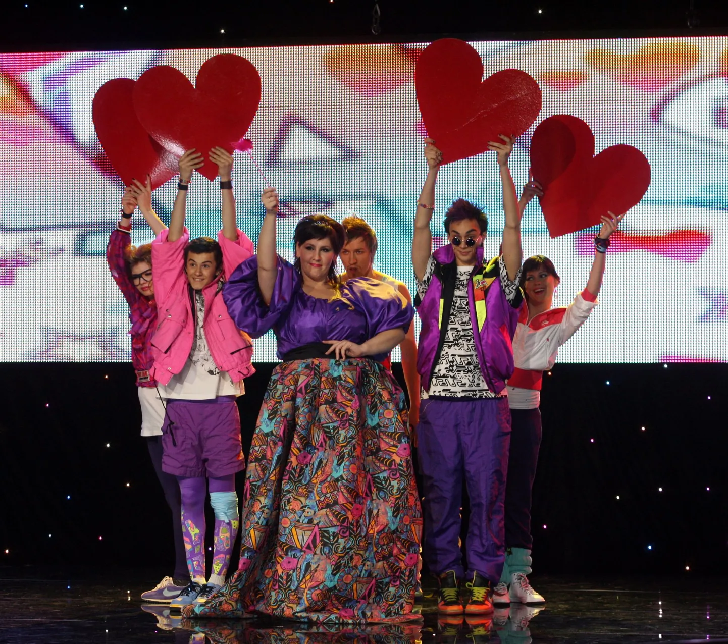 Eurovisioon 2008. Rolf Junior ja tema «meeskond».