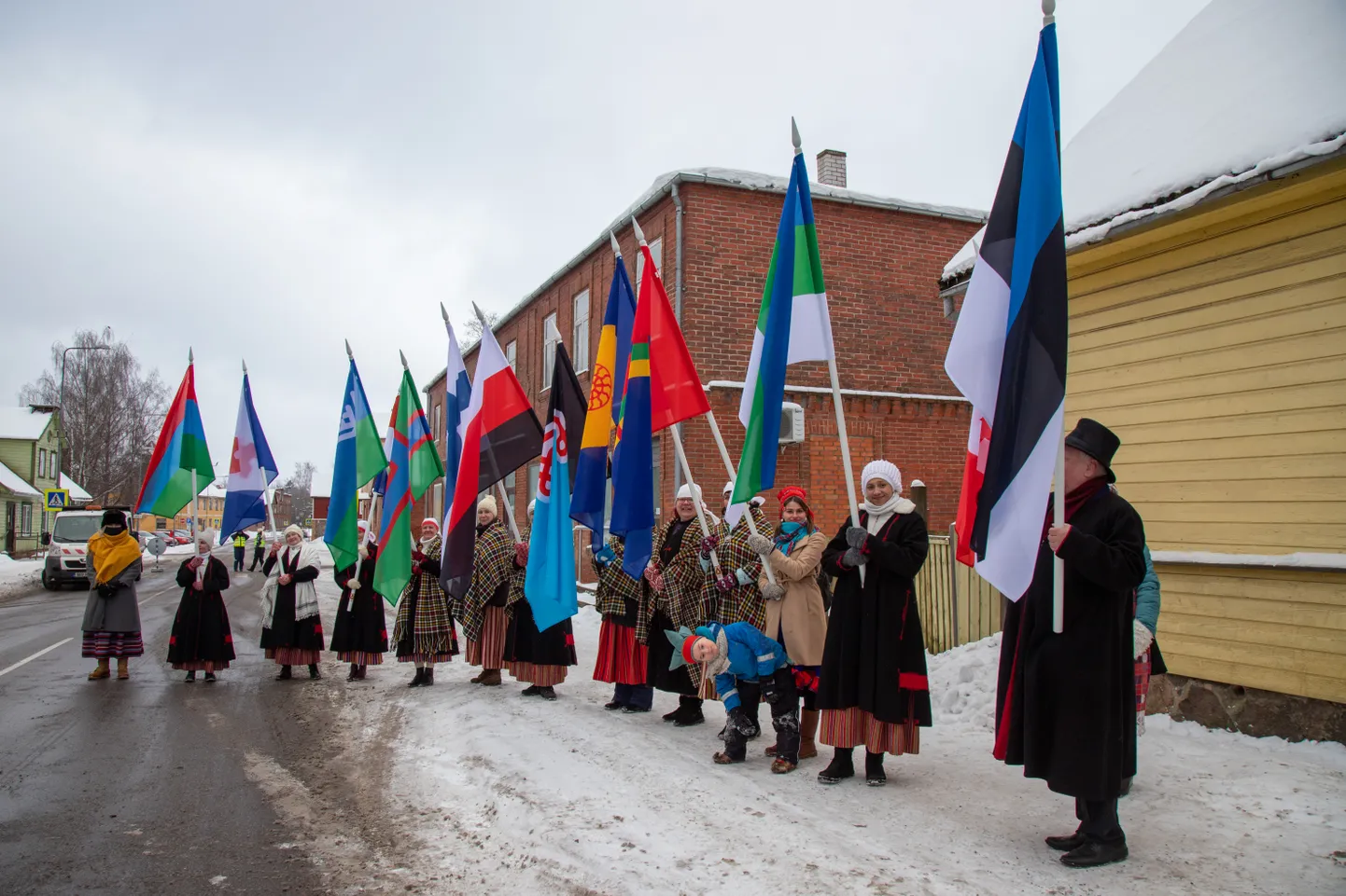 Abja-Paluoja soome-ugri 2021. aasta kultuuripealinnaks kuulutamise pidu. Foto on illustreeriv.
