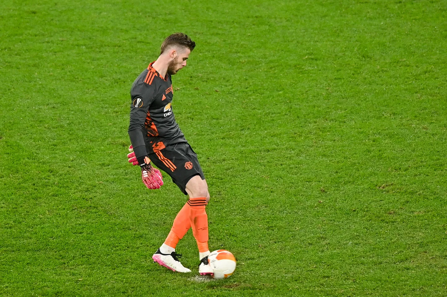 David De Gea pidi minema penaltit lööma, kuid ta ei suutnud palli võrku saata.