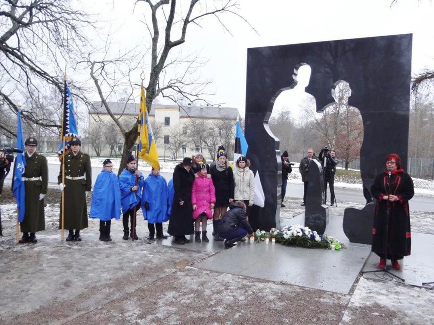 Kolmapäeval Viimsis Laidoneride mälestusmärgi avamisel osalenud Viljandi vallavanem Ene Saar on veendunud, et kindralist saab valla esimene aukodanik.