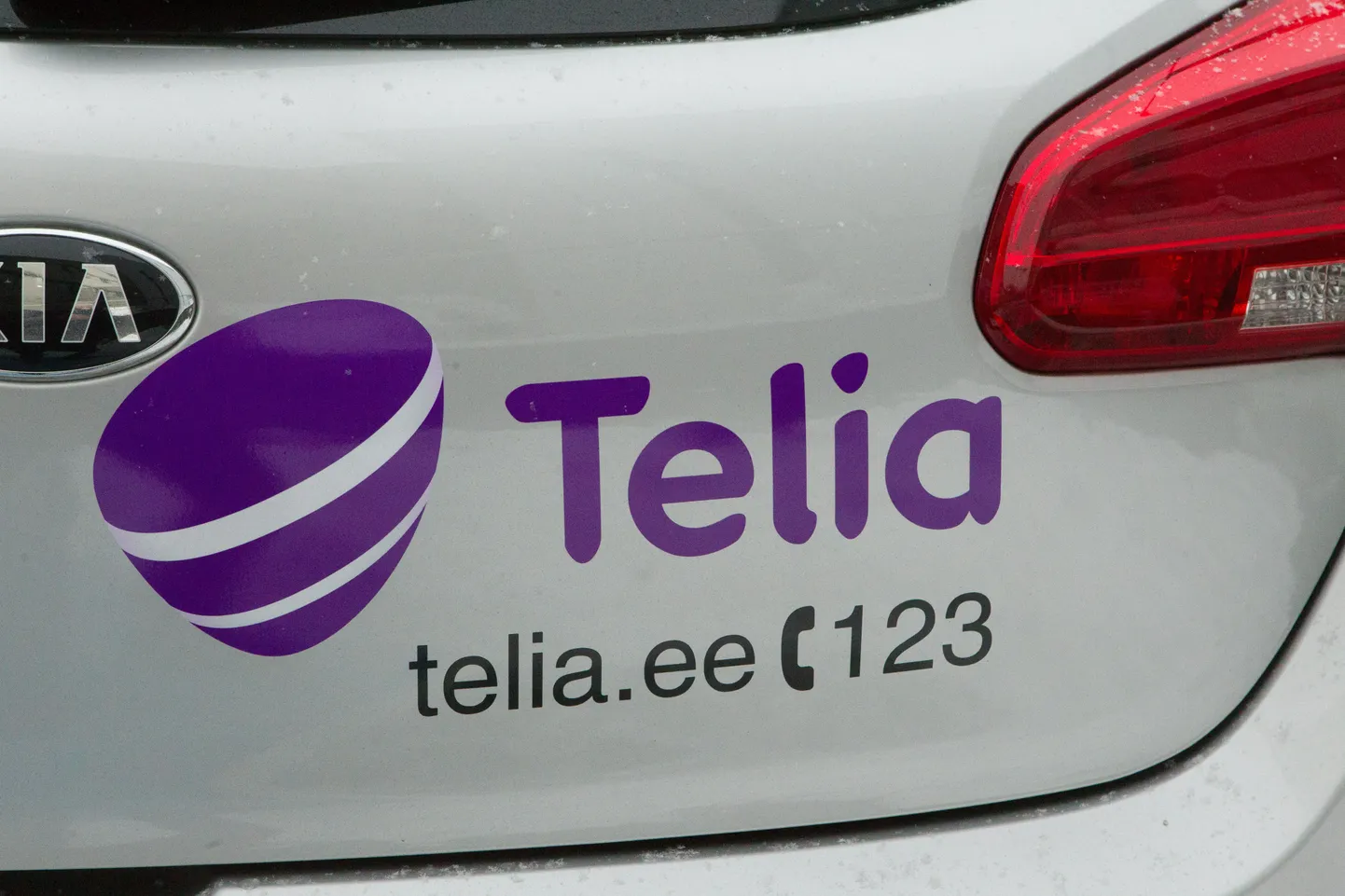 Telia teenindusauto